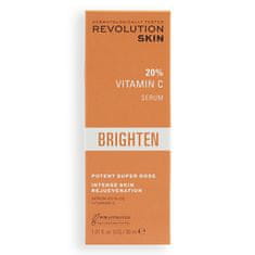 Revolution Skincare Pleťové sérum 20% Vitamin C (Radiance Strength Serum) 30 ml