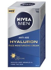 Nivea Hydratační krém proti vráskám Nivea Men Hyaluron SPF 15 (Face Moisturizing Cream) 50 ml