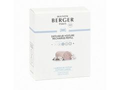 Maison Berger Paris Náhradní náplň do difuzéru do auta Čistá bavlna Cotton Caress (Car Diffuser Recharge/Refill) 2 ks