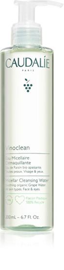 Caudalie Micelární čisticí voda na obličej a oči Vinoclean (Micellar Cleansing Water) 200 ml