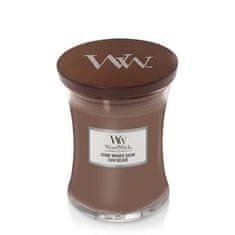 Woodwick Vonná svíčka váza střední Stone Washed Suede 275 g