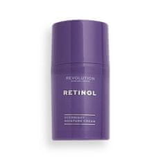 Revolution Skincare Noční krém pro zralou a citlivou pleť Retinol (Overnight Moisture Cream) 50 ml