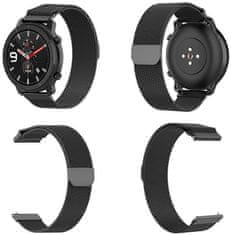 4wrist Milánský tah pro Samsung Galaxy Watch - Stříbrný 22 mm