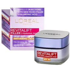 L’ORÉAL PARIS Denní krém proti stárnutí pleti SPF 50 Revitalift Filler (Anti-Ageing Cream) 50 ml