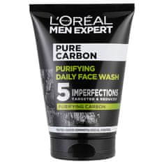 L’ORÉAL PARIS Čisticí gel s aktivním uhlím Men Expert Pure Carbon (Purifying Daily Face Wash) 100 ml