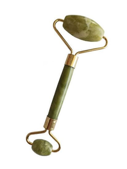 Masážní váleček na obličej zelený xiuyan jadeit (Light Green Xiuyan Jade Roller Massager)