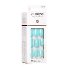 KISS Samolepící nehty imPRESS Nails Rain Check 30 ks