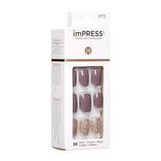 KISS Samolepící nehty imPRESS Nails Flawless 30 ks