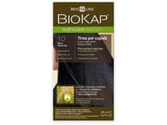 BioKap Nutricolor Delicato - Barva na vlasy 1.00 Černá přírodní 140 ml