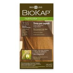 BioKap Nutricolor Delicato - Barva na vlasy 7.33 Blond Zlatá pšenice 140 ml