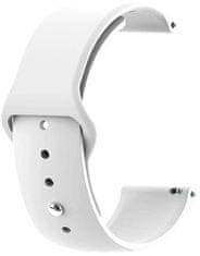 4wrist Silikonový řemínek pro Samsung Galaxy Watch 6/5/4 - White