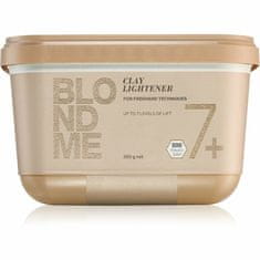 Schwarzkopf Prof. Zesvětlující pudr s obsahem jílu BLONDME Bond Enforcing (Premium Clay Lightener) 350 g