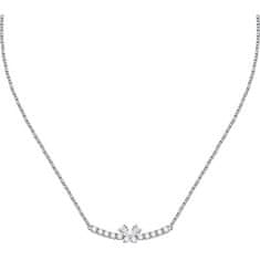 Morellato Jedinečný dámský náhrdelník s čirými zirkony Scintille SAQF06