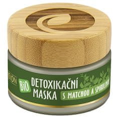 Purity Vision Bio Detoxikační maska s matchou a spirulinou 40 ml