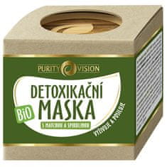 Purity Vision Bio Detoxikační maska s matchou a spirulinou 40 ml