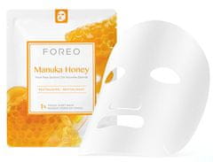 Foreo Oživující plátýnková maska pro zralou pleť Manuka Honey (Revitalizing Sheet Mask) 3 x 20 g