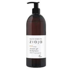 Ziaja Sprchový gel a šampon 3 v 1 Baltic Home Spa Fit (Shower Gel & Shampoo) 500 ml