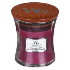 Woodwick Vonná svíčka váza malá Wild Berry & Beets 85 g