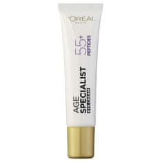 L’ORÉAL PARIS Obnovující oční krém proti vráskám Age Specialist 55+ (Anti-Wrinkle Eye Cream) 15 ml