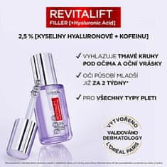 L’ORÉAL PARIS Oční sérum s 2,5% kyselinou hyaluronovou Revitalift Filler (Eye Serum) 20 ml