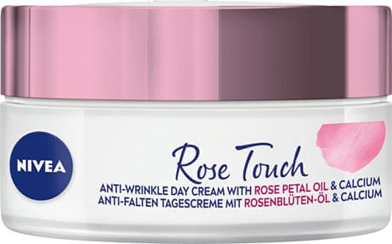 Nivea Denní krém proti vráskám s růžovým olejem a kalciem Rose Touch (Anti-Wrinkle Day Cream) 50 ml