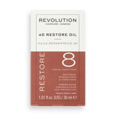 Regenerační olej na suché a poškozené vlasy 8 (4D Restore Oil) 30 ml