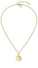 Tamaris Stylový pozlacený náhrdelník TJ-0047-N-45 (řetízek, přívěsky)