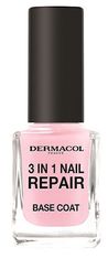 Dermacol Zpevňovač na nehty 3in1 Nail Repair (Base Coat) 11 ml