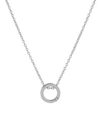 Troli Ocelový náhrdelník s kruhovým přívěskem VESN0743S