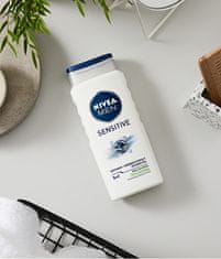 Nivea Sprchový gel pro muže Men Sensitive 2 x 500 ml