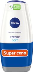 Nivea Sprchový gel Creme Soft 2 x 500 ml