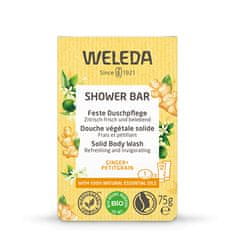 Weleda Citrusové osvěžující mýdlo Ginger + Petitgrain (Shower Bar) 75 g