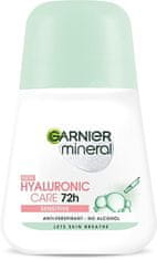 Garnier Kuličkový antiperspirant Mineral Hyaluronic Ultra Care (Roll-on Antiperspirant) 50 ml