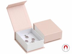 Jan KOS Pudrově růžová dárková krabička na soupravu šperků VG-6/A5/A1