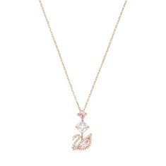 Swarovski Půvabný labutí náhrdelník Dazzling Swan 5473024