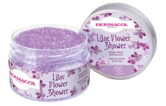 Dermacol Opojný tělový peeling Šeřík Flower Care (Delicious Body Scrub Lilac) 200 g