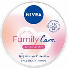 Nivea Lehký hydratační krém Family Care 450 ml