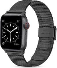 4wrist Milánský tah pro Apple Watch - Black 42/44/45/49 mm