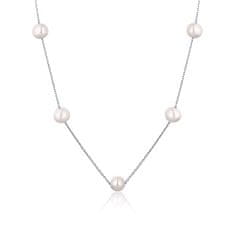 JwL Luxury Pearls Náhrdelník z něžných 5 pravých perel JL0755