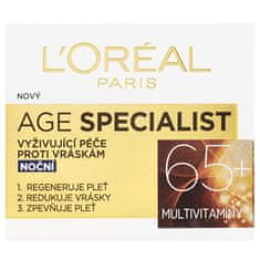 L’ORÉAL PARIS Noční krém proti vráskám s multivitamíny Age Specialist 65+ 50 ml