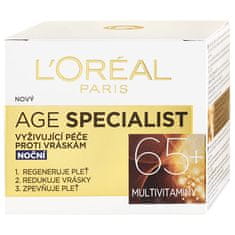 L’ORÉAL PARIS Noční krém proti vráskám s multivitamíny Age Specialist 65+ 50 ml