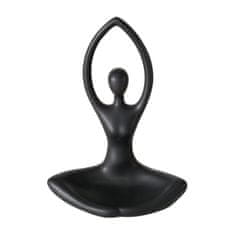 Boltze Svícen na tealighty YOGA, porcelánový, 30 cm