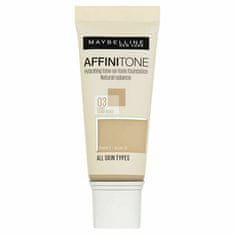 Maybelline Sjednocující make-up s HD pigmenty Affinitone (Hydrating Tone-One-Tone Foundation) 30 ml (Odstín 17 Rose Beige)