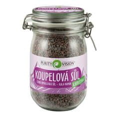 Purity Vision Ajurvédská koupelová sůl (Černá himalájská sůl – Kala Namak) (Objem 500 g)