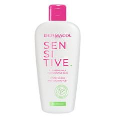 Dermacol Šetrné pleťové mléko s výtažkem z oliv pro citlivou pleť (Sensitive Cleansing Milk) 200 ml