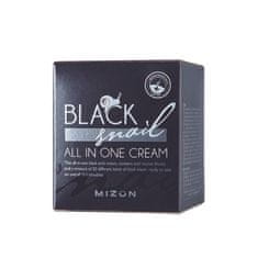 MIZON Pleťový krém s filtrátem sekretu Afrického černého hlemýždě 90% (Black Snail All In One Cream) (Objem 35 ml)