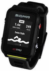 Sigma Pulsmetr iD.TRI BASIC Black 24200