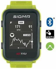 Sigma Pulsmetr iD.TRI BASIC Neon Green 24220