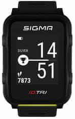 Sigma Pulsmetr iD.TRI BASIC Black 24200