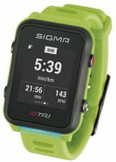 Sigma Pulsmetr iD.TRI BASIC Neon Green 24220